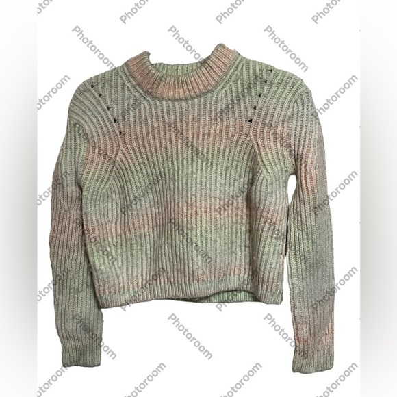 LA Ligne Wool Blend Cropped Sweater Sz Small - Picture 1 of 6